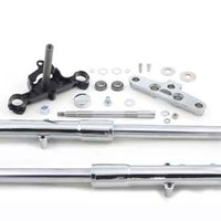 24-0515 - Fork Assembly with Chrome Sliders by V-Twin