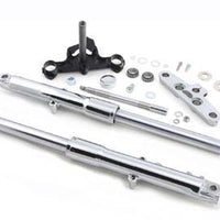 24-0515 - Fork Assembly with Chrome Sliders by V-Twin