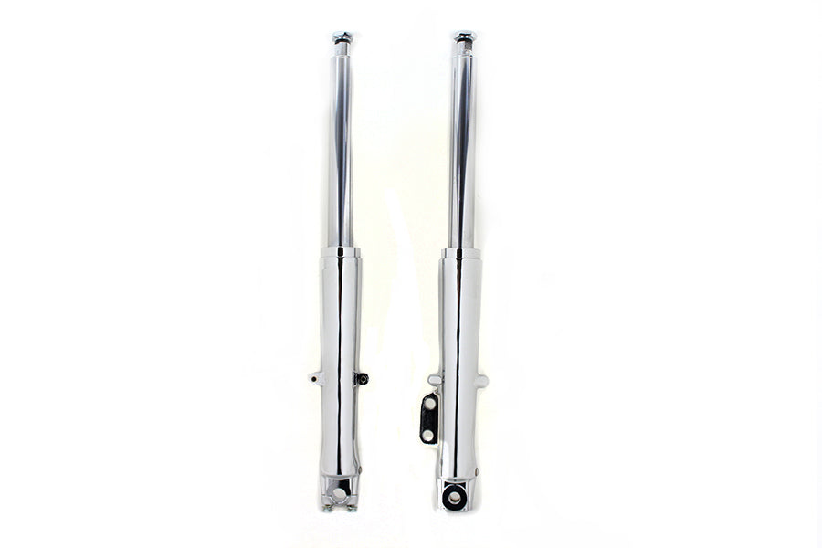24-0519 - 41mm Fork Slider Assembly with Chrome Sliders by V-Twin