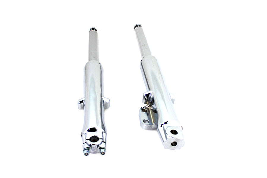 24-0519 - 41mm Fork Slider Assembly with Chrome Sliders by V-Twin