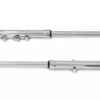 24-0590 - 39mm Fork Tube Assembly with Chrome Sliders by Motorshop
