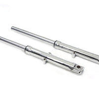 24-0590 - 39mm Fork Tube Assembly with Chrome Sliders by Motorshop