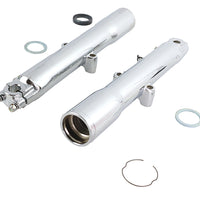 24-0594 - 41mm Chrome Fork Slider Set by V-Twin