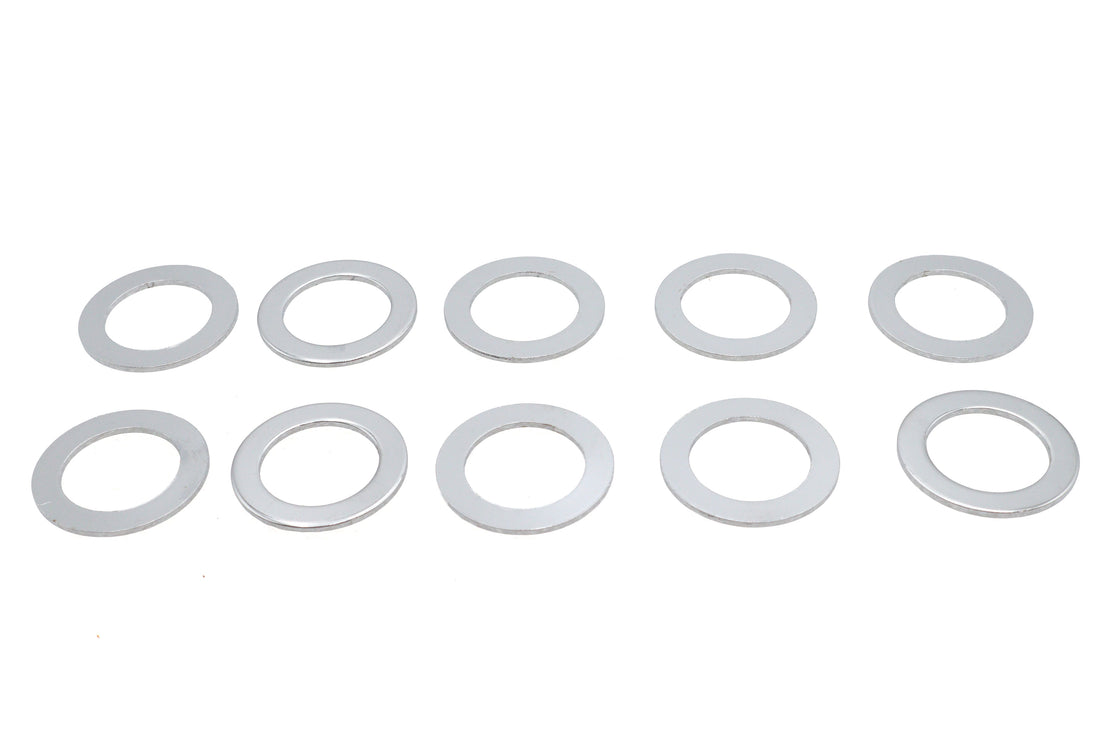 24-0610 - Fork Tube Bracket Nut Spacer Upper Chrome by V-Twin