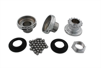 24-0661 - Fork Installation Kit Chrome by V-Twin