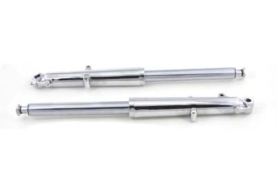 24-0754 - 41mm Fork Tube Assembly with Chrome Sliders by V-Twin
