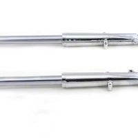 24-0754 - 41mm Fork Tube Assembly with Chrome Sliders by V-Twin