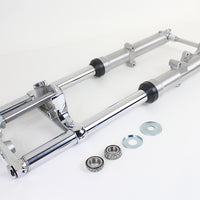 24-0759 - 41mm Wide Glide Fork Assembly with Polished Sliders by V-Twin