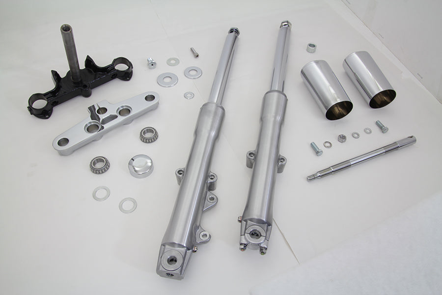 24-0765 - 41mm Fork Assembly with Polished Sliders by V-Twin