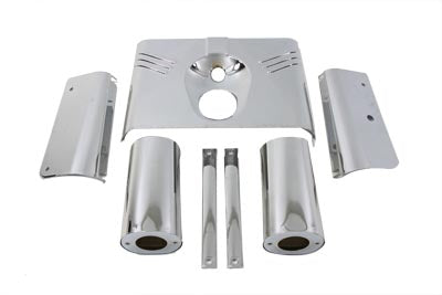 24-0838 - Triple Tree Cover Kit Chrome by V-Twin