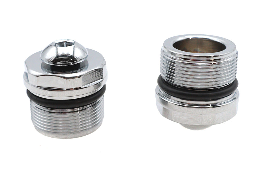 24-0863 - 39mm E-Z Fill Fork Tube Plug by V-Twin