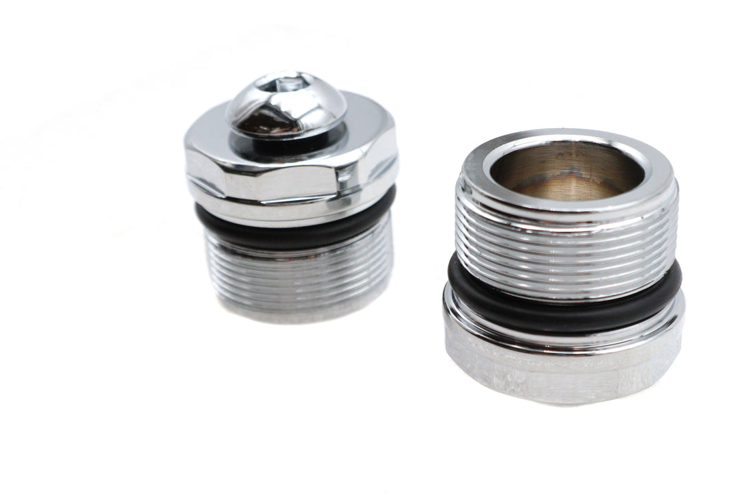 24-0863 - 39mm E-Z Fill Fork Tube Plug by V-Twin