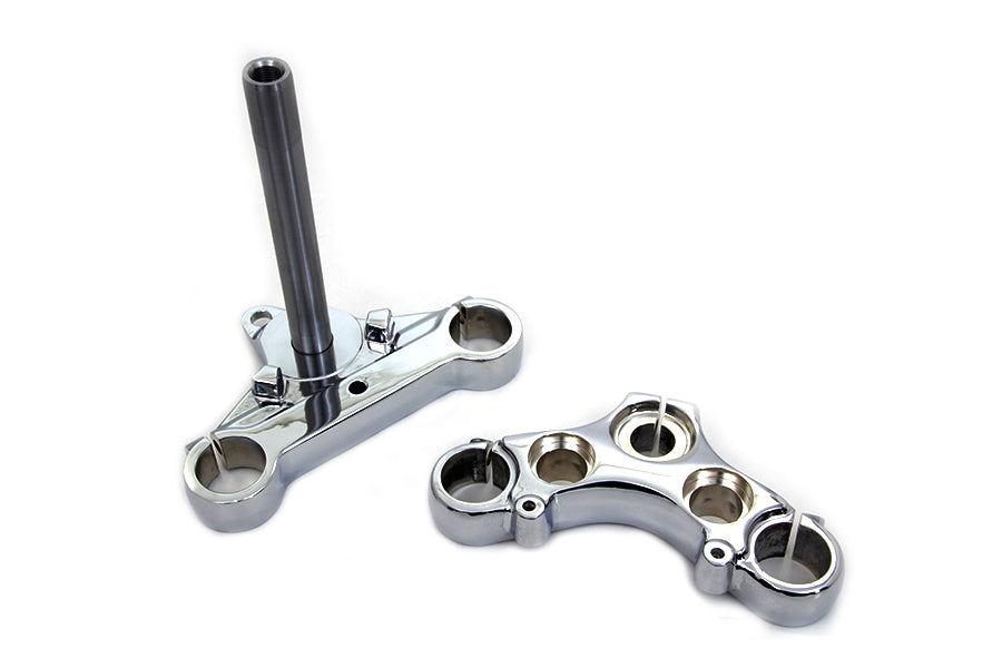 24-0879 - Triple Tree Set Chrome by V-Twin