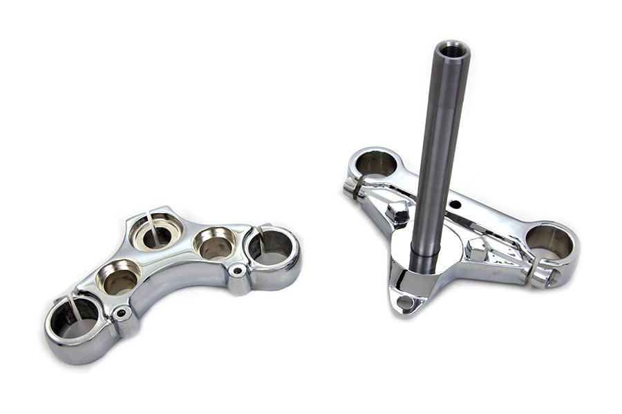 24-0879 - Triple Tree Set Chrome by V-Twin