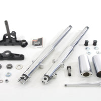 24-0880 - Fork Assembly with Polished Sliders Right Side Drum Brake by V-Twin