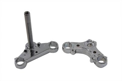 24-0936 - Replica Triple Tree Set Chrome by V-Twin
