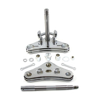 24-0958 - 41mm Triple Tree Conversion Kit Chrome by V-Twin