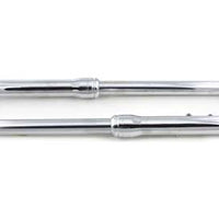 24-0970 - 49mm Fork Slider Assembly with Chrome Sliders by V-Twin