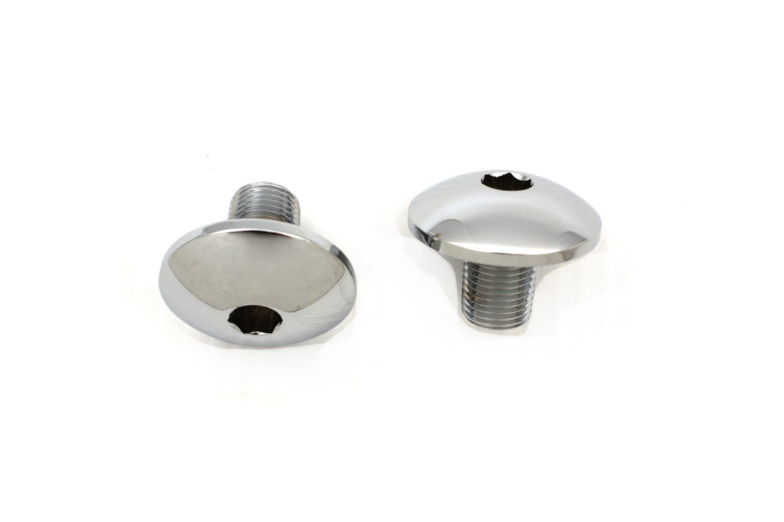 24-0981 - Fork Tube Allen Cap Set Domed Style by V-Twin