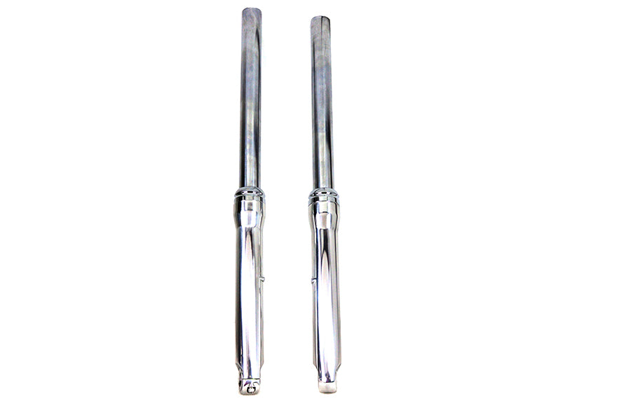 24-1033 - 49mm Fork Slider Assembly with Polished Sliders by V-Twin