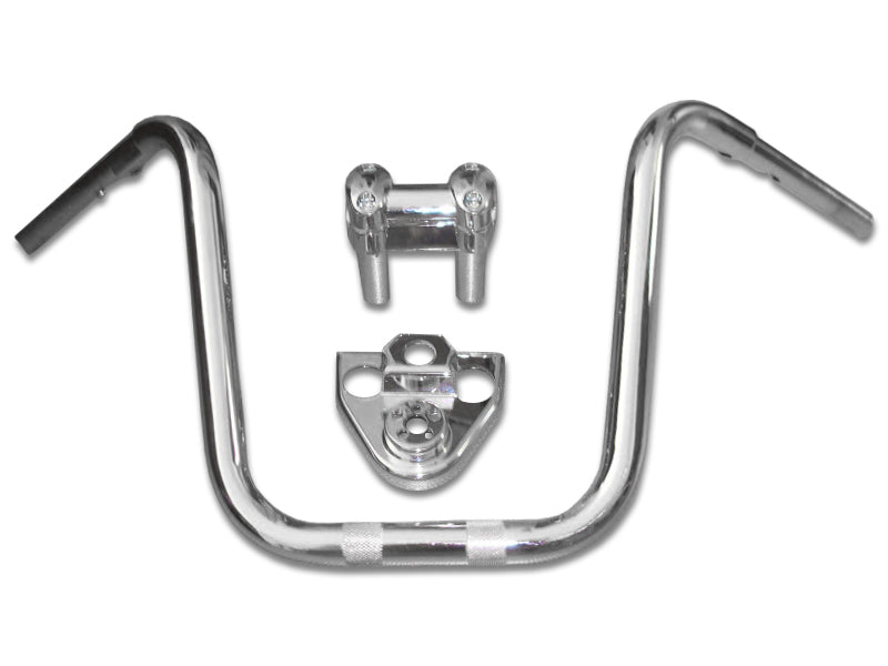 24-1045 - Chrome Handlebar Riser Cover by V-Twin