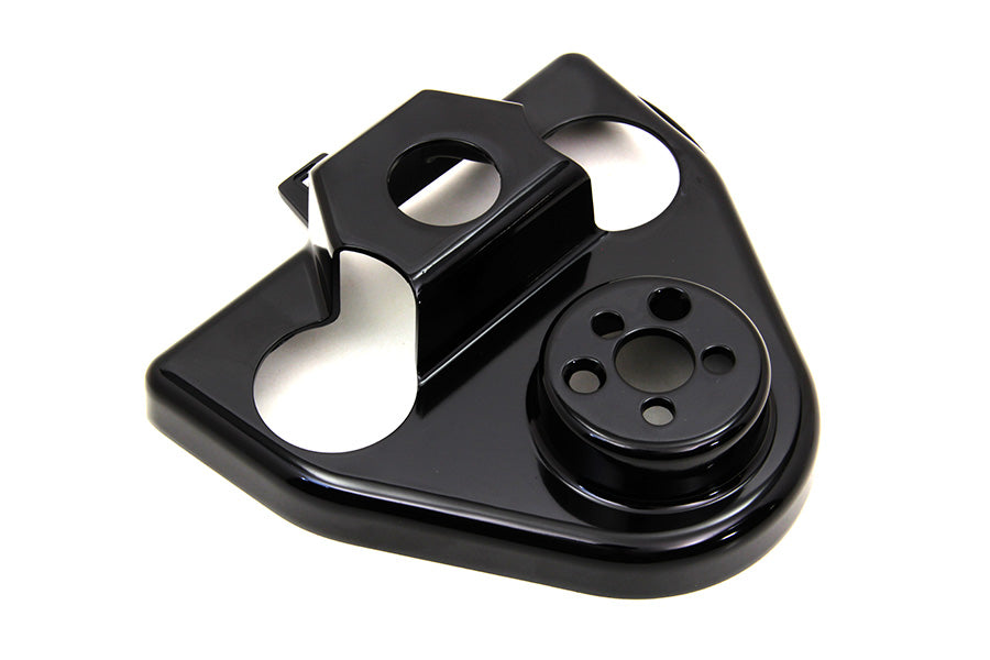 24-1046 - Black Handlebar Riser Cover by V-Twin