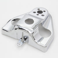 24-1079 - Chrome Handlebar Riser Cover by V-Twin