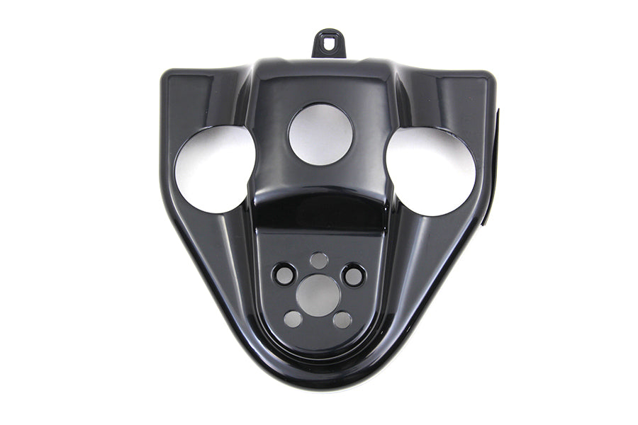 24-1088 - Handlebar Riser Cover Gloss Black by V-Twin