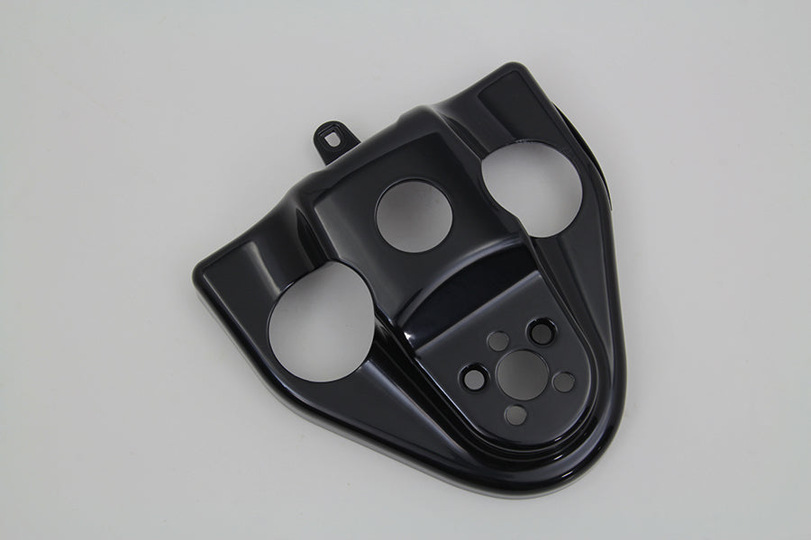 24-1088 - Handlebar Riser Cover Gloss Black by V-Twin