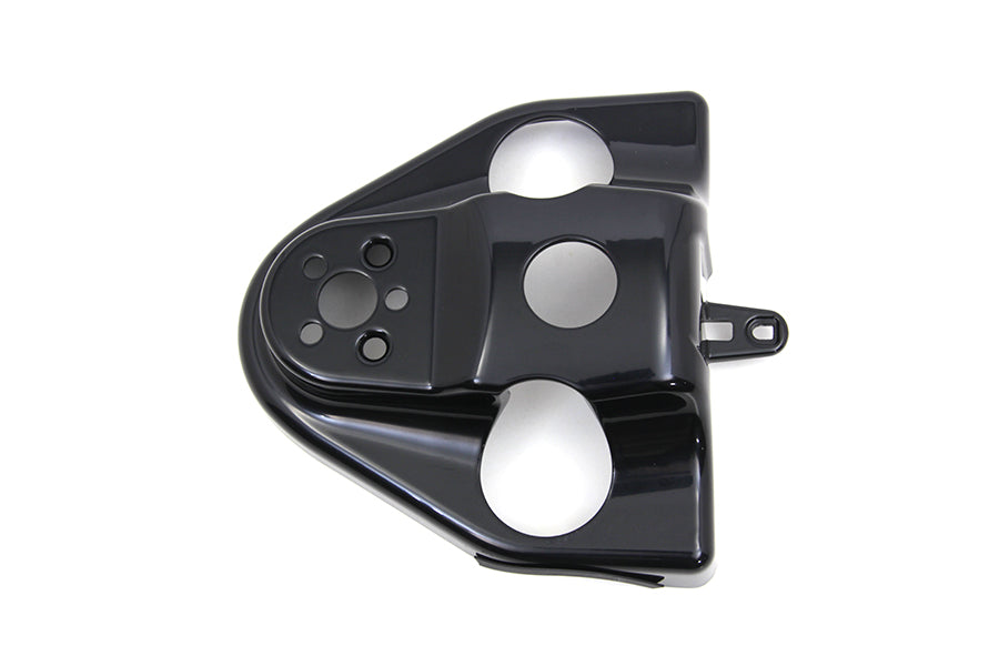 24-1088 - Handlebar Riser Cover Gloss Black by V-Twin