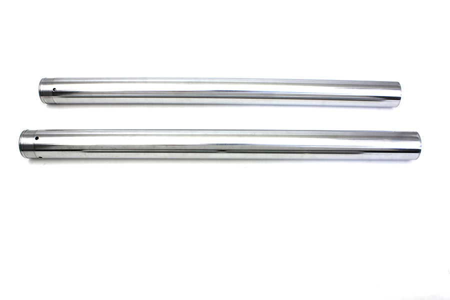 24-1185 - Hard Chrome 49mm Fork Tube Set by V-Twin