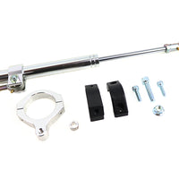 24-1243 - Chrome Fork Steering Damper Kit by V-Twin