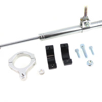 24-1243 - Chrome Fork Steering Damper Kit by V-Twin