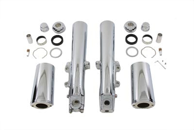 24-1245 - Chrome Fork Dress Up Kit by V-Twin
