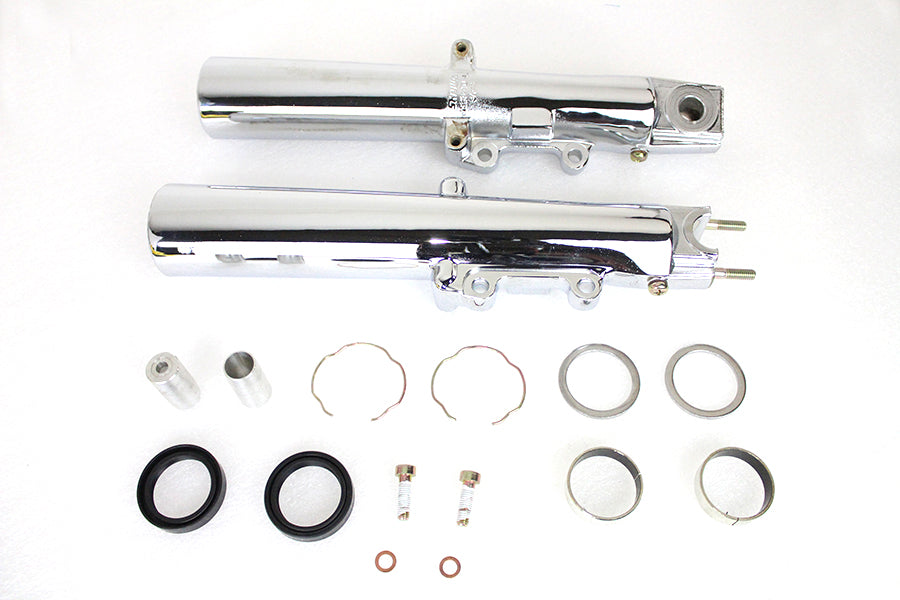 24-1321 - Chrome Fork Dress Up Kit by V-Twin