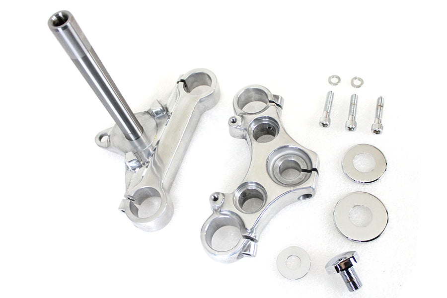 24-1325 - FXR 39mm Triple Tree Set Polished by V-Twin