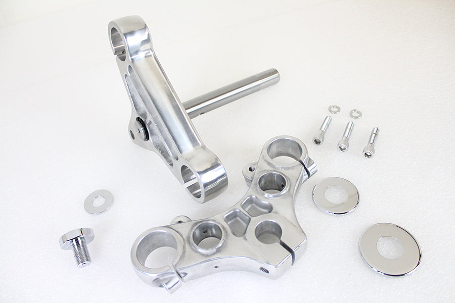 24-1325 - FXR 39mm Triple Tree Set Polished by V-Twin