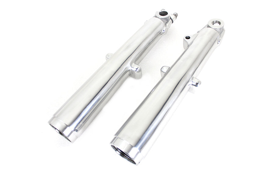 24-1387 - 41mm Glide Fork Slider Set Polished by V-Twin