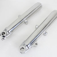 24-1387 - 41mm Glide Fork Slider Set Polished by V-Twin