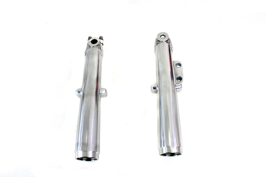 24-1388 - 41mm Glide Fork Slider Set Polished by V-Twin