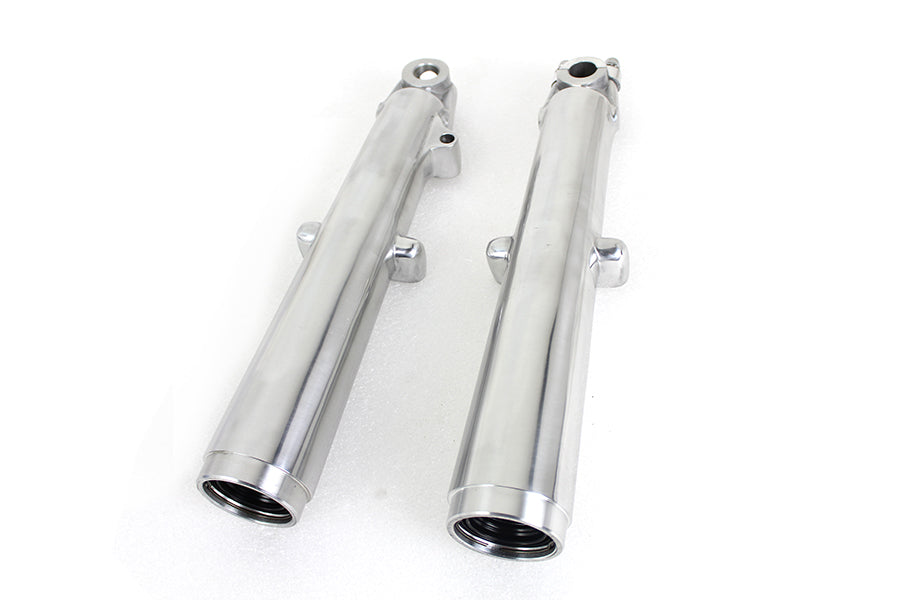 24-1389 - 41mm Glide Fork Slider Set Polished by V-Twin