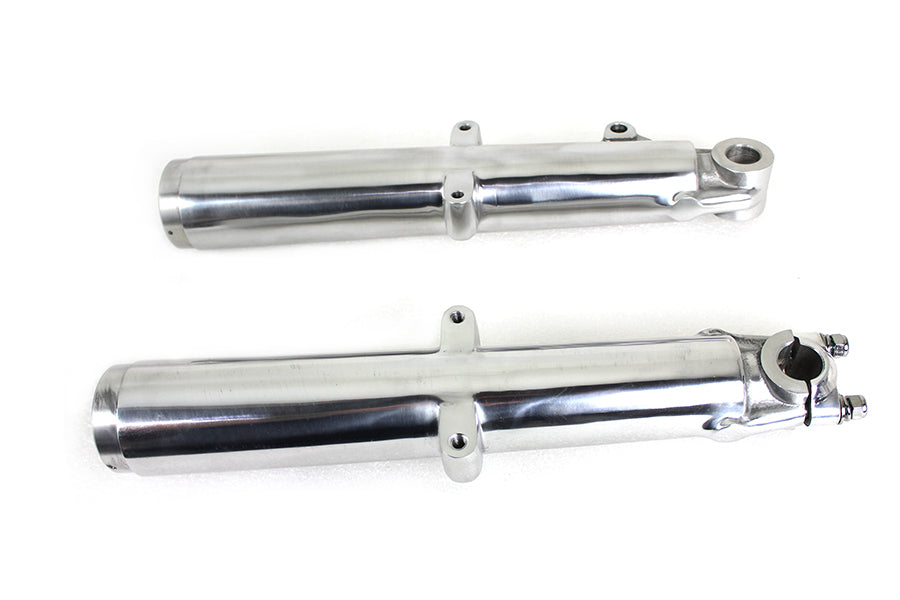 24-1389 - 41mm Glide Fork Slider Set Polished by V-Twin