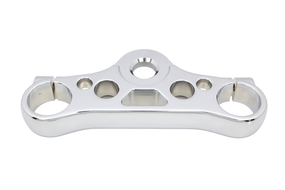 24-1417 - FXD Chrome Top Triple Tree by V-Twin