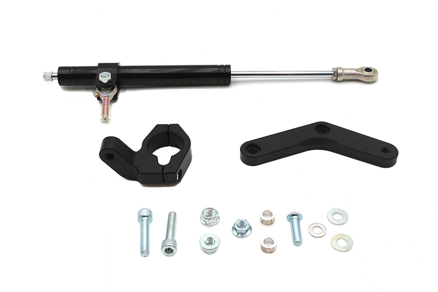 24-1429 - Black Fork Steering Damper Kit by V-Twin