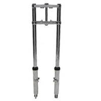 24-1510 - Fork Assembly with Polished Sliders 4  Over Stock by V-Twin