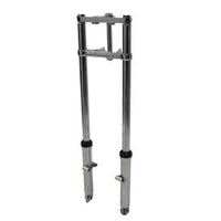 24-1510 - Fork Assembly with Polished Sliders 4  Over Stock by V-Twin