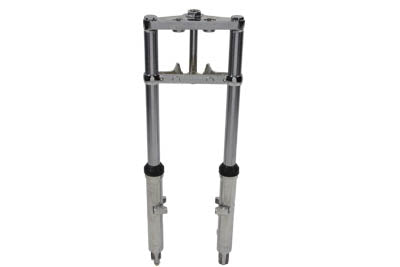 24-1520 - Fork Assembly with Polished Sliders 12  Over Stock by V-Twin