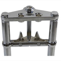 24-1533 - Fork Assembly with Chrome Sliders 2  Over Stock by V-Twin