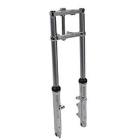 24-1541 - Fork Assembly with Chrome Sliders 4  Over Stock by V-Twin