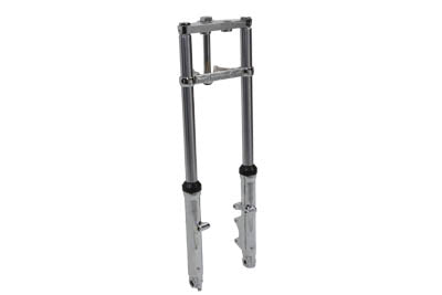 24-1542 - Fork Assembly with Chrome Sliders 6  Over Stock by V-Twin